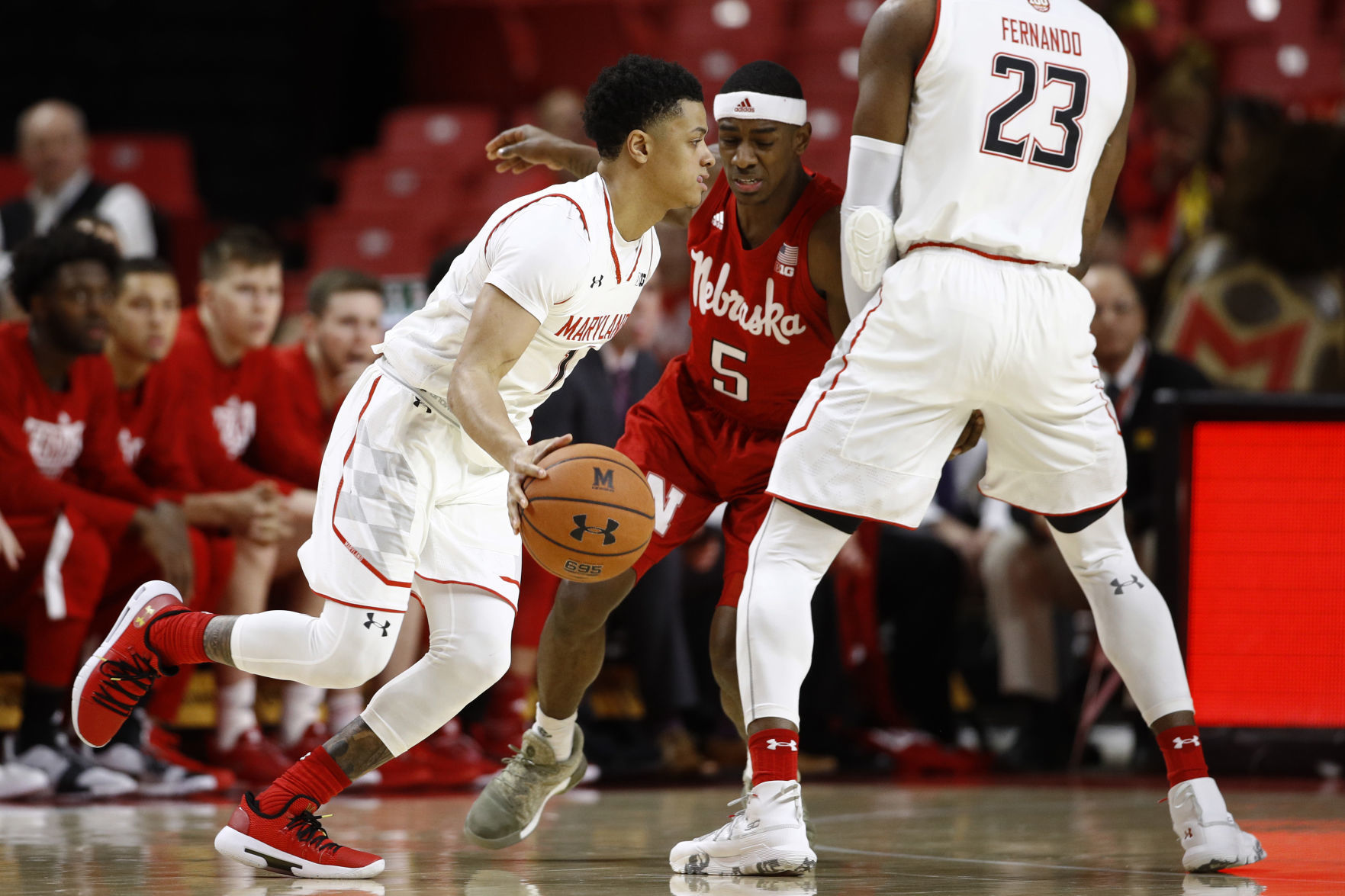 Nebraska Maryland Basketball